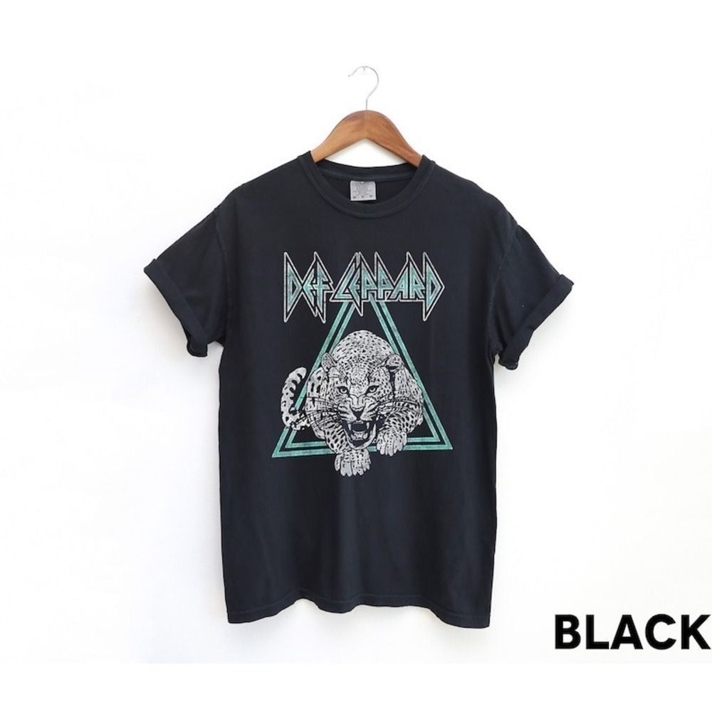Def Leppard Tshirt Band Tee Def Leppard Concert Tshirt